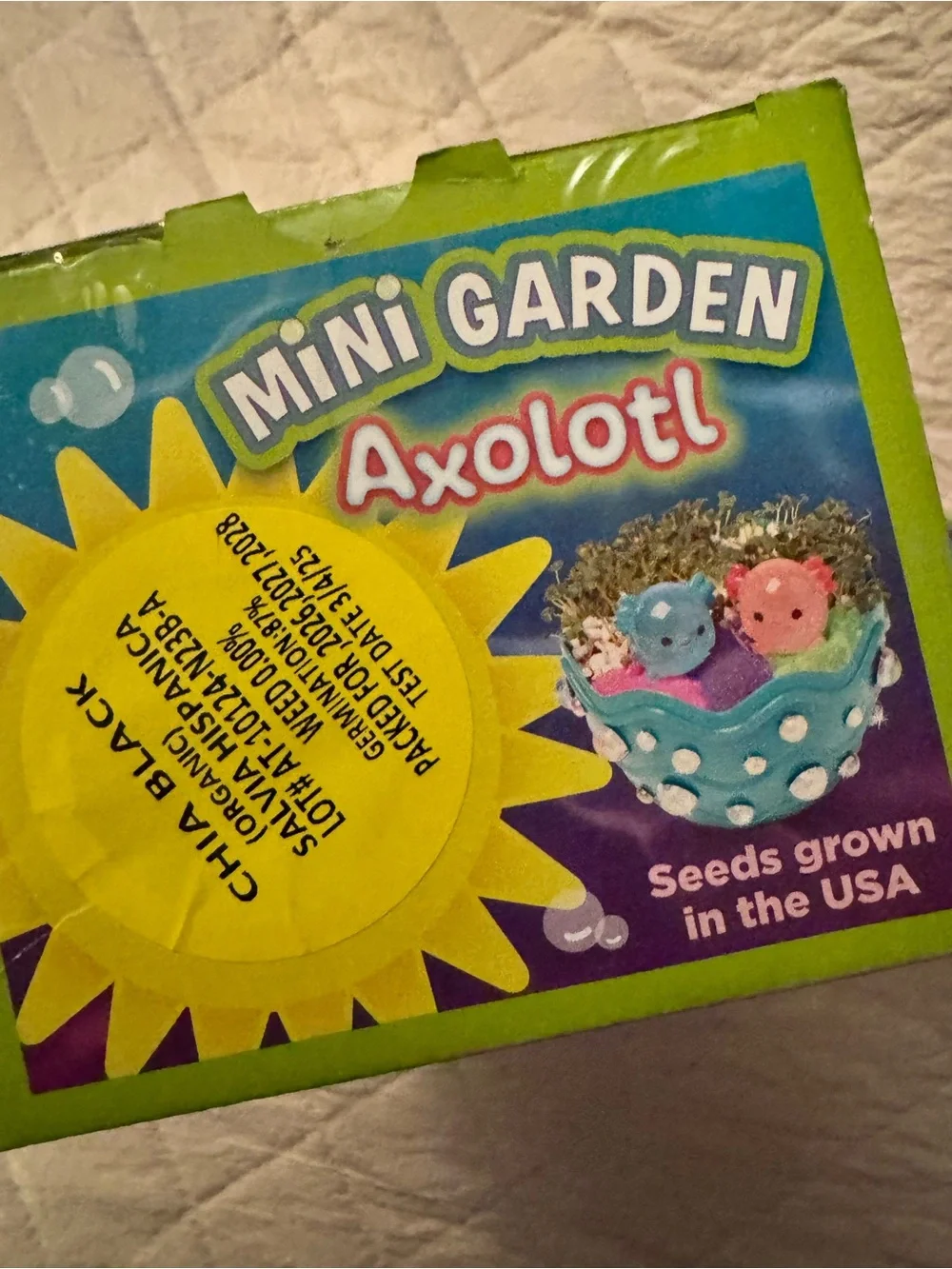 Axolotl kids gift set
